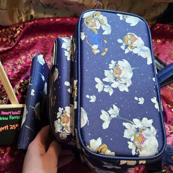 Loungefly Disney Aladdin Raja Starry Night Mini Backpack + Wallet Set main image 7